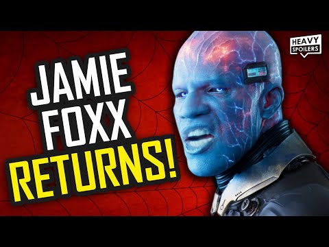 SPIDERMAN 3 Jamie Foxx Officially Returning As Electro | Potential Live Action S