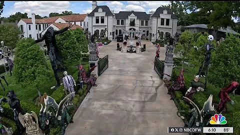 North Texas residents concerned over Halloween display | NBCDFW