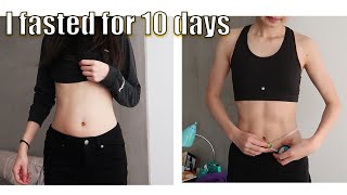 My 10 day intermittent fasting vlog! find out how i lost weight and
got a smaller waist without exercise through only! view days result...