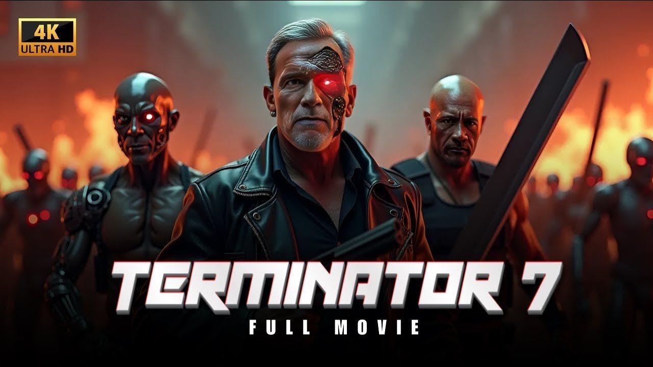 Terminator 7 (2025) Full Movie | Arnold Schwarzenegger, John Cena, Dwayne johnson | Fact And Review