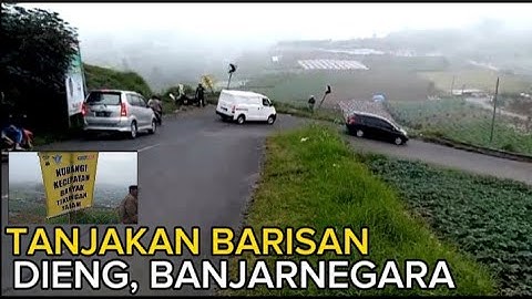 TANJAKAN BARISAN DIENG BANJARNEGARA