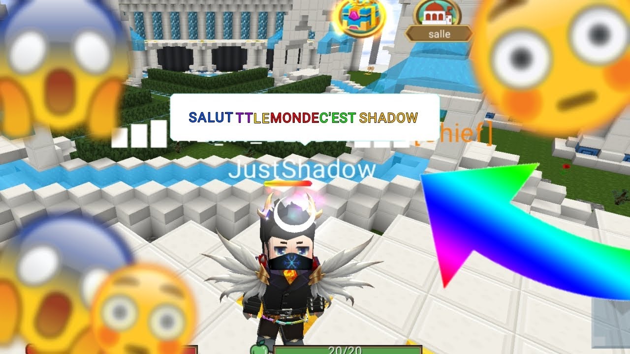 COMMENT PARLER EN COULEUR SUR BLOCKMAN | Les astuces de Shadow | - YouTube