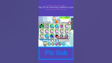 Day 20 of checking mailbox in roblox pet simulator x.
