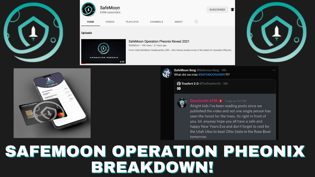 SAFEMOON OPERATION PHEONIX REVEAL EXPLAINED! 2022 IS GOING TO BE MASSIVE!