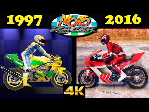 Evolution of Moto Racer games 🏍 (1997-2016)