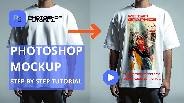 Photoshop T-Shirt Mockup Tutorial – Start to Finish in 2 Minutes
