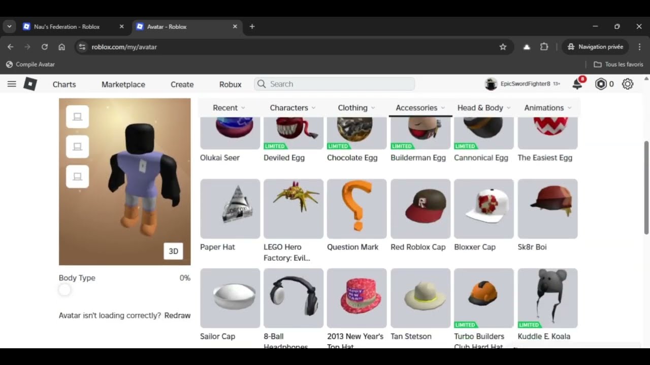 ROBLOX PG'ing a 2012 Stacked Account with "?"