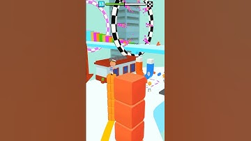 Cube Surfer Gameplay Level 13 |🤑🤠| #shorts #arcadeboxgaming #asmrgames