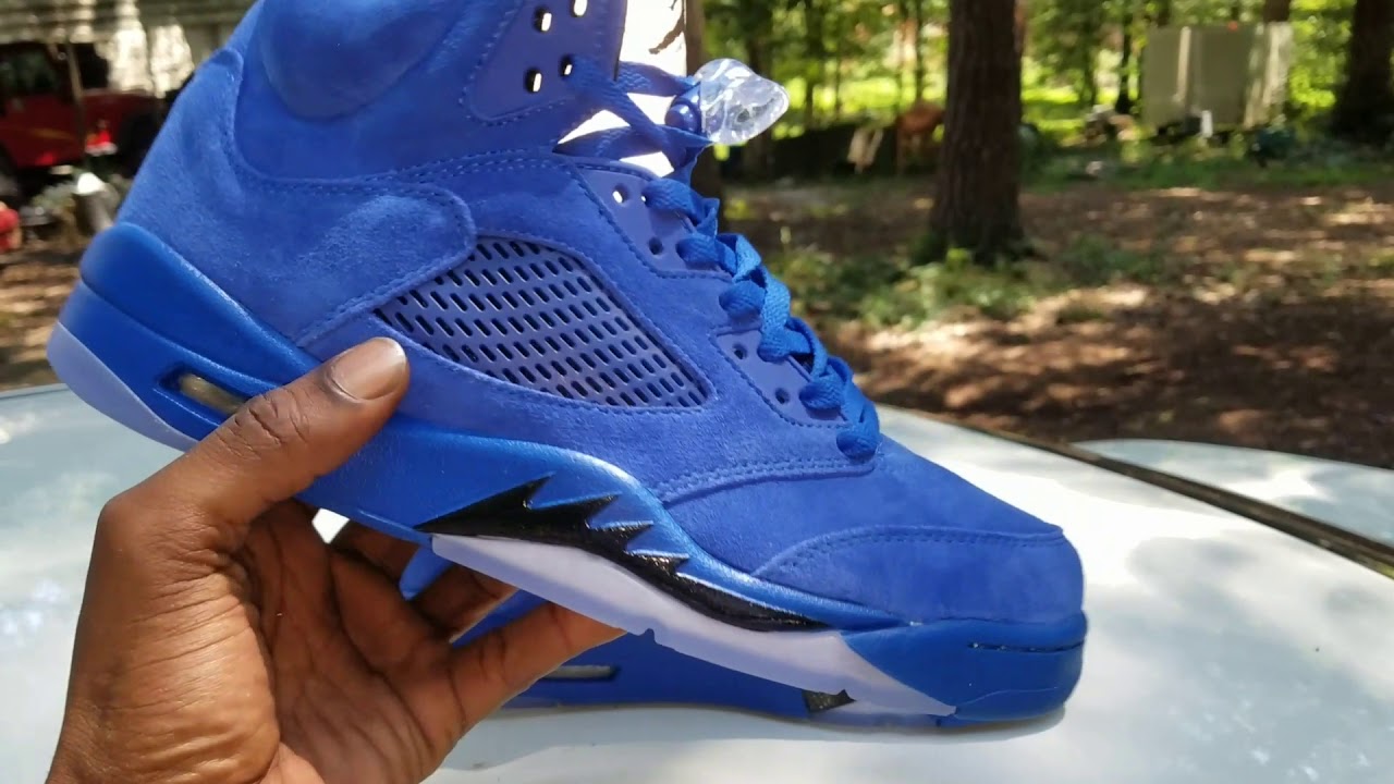 crip blue jordans