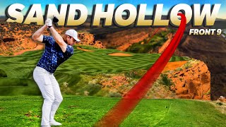 World Long Drive Champion Plays SAND HOLLOW GOLF RESORT (Front 9)
