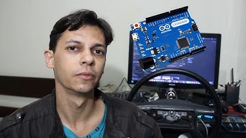 Volante Caseiro com Arduíno Leonardo + Encoder de Impressora - TUTORIAL