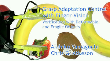 FingerVision enables industrial robotic gripper to grasp deformable and fragile objects