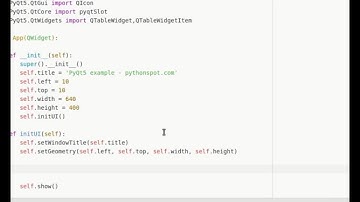 pyqt5 horizontal layout