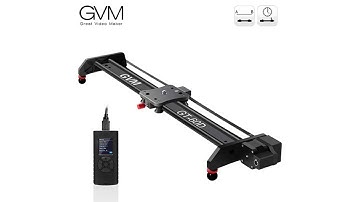 Best camera slider | GVM Motorized Camera Slider | 31" Aluminum Alloy Track Dolly Rail Camera Slider