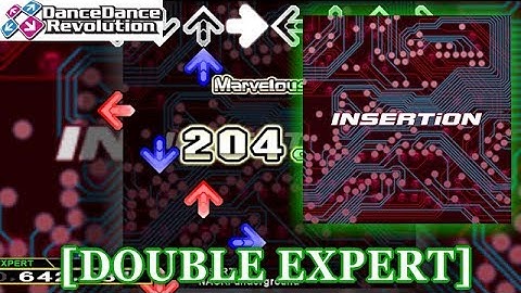 [x2.0] 【DDR 5th】 INSERTiON [DOUBLE EXPERT] 譜面確認＋クラップ