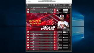 Video thumbnail of "KIT UNHA PINTADA BOYZINHO SAMPLES/KONTAKT 5.8.1"