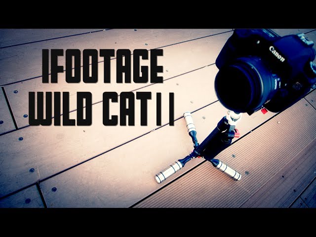 【はじめてのカメラスタビライザー撮影サンプル】IFOOTAGE Wild Cat2 （EOS60D, NEX 5R, GoPro