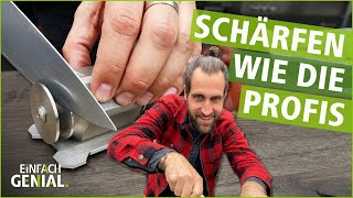 Sekundenschnell scharfe Messer wie vom Profi | Einfach Genial | MDR