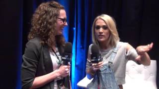 Carrie Underwood Chats With Ashley About Her Storyteller Tour