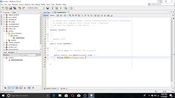 Program Struktur Data Sederhana - Netbeans IDE 8.2