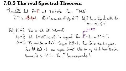 7.B.5 The real spectral theorem