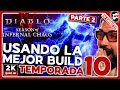 🔴EN VIVO🔴 ¡ARRASANDO Tormento IV en la TEMPORADA 10 de Diablo 4! Gameplay #2