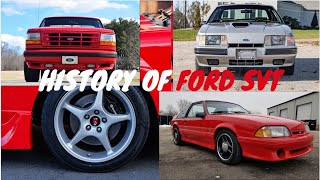 HISTORY OF SVT  (FORD)