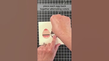 Making Mosaic Easter Eggs! A Stampin