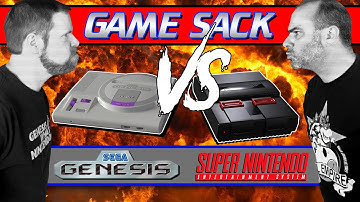 Sega Genesis VS Super Nintendo - Game Sack
