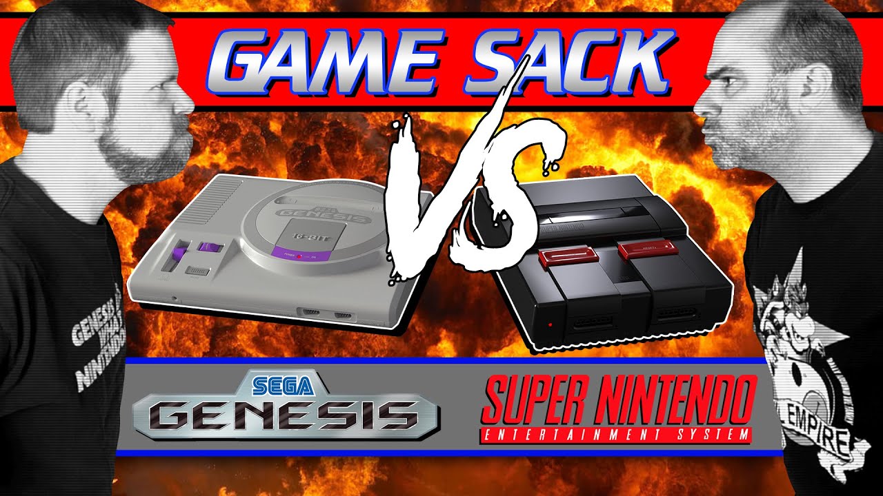 Genesis Super Nintendo - Game Sack YouTube