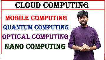 what is mobile computing, optical computing, quantum computing, nano computing | CC unit 1 | btech