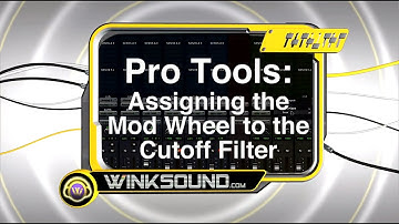 Pro Tools: Assigning the Mod Wheel to the Cutoff Filter | WinkSound