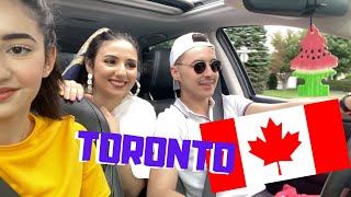 TORONTO 1# أول يوم سفر في كندا ?? أجيو عيشو معانا مغامرتنا الجديدة