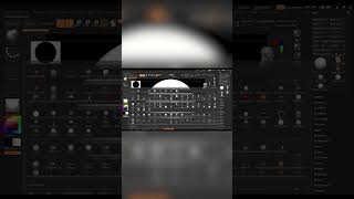 ZBrush Interface Part 5  #art #3dmodelingtutorial  #3dcompositing #tutorial