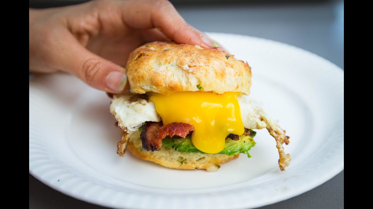 Biscuit Breakfast Sandwich - YouTube