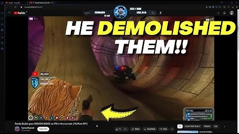 Swizz Reacts to Randy Bullet Goes Demon Mode in The Tunnels! | NoPixel RP | GTA | CG