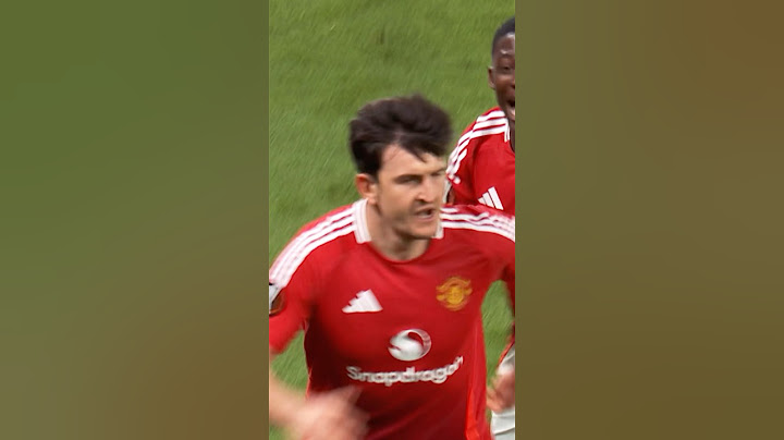 Harry Maguire Was On 🔥