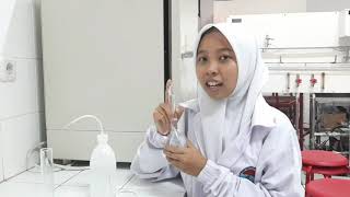 Menggunakan gravit dan larutan nacl ...