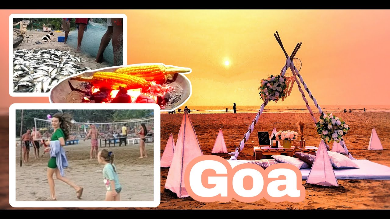 Morjim Beach North Goa | Goa Beach | Beautiful Evening