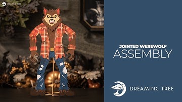SVG File - Jointed Werewolf - Assembly Tutorial