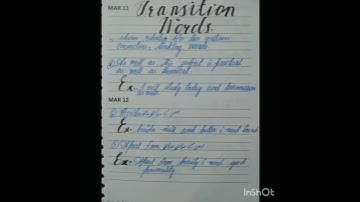 How to use Transition Words and Sentences in Essays |