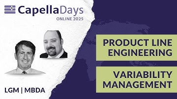 Rationalization of MBSE Modeling in a PLE with Capella | LGM & MBDA | Capella Days 2025