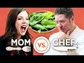 Mom Vs. Chef: Battle Spinach