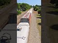 @norfolksoutherncorp Freight Train NC Parked [Drone View] #railfan #trainspotting #shortvideo