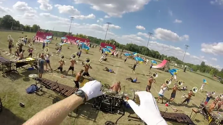 Bluecoats 2016 Drum Major Head Cam (Samuel Crawford)