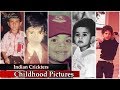 21 Indian Cricketers Childhood Pictures