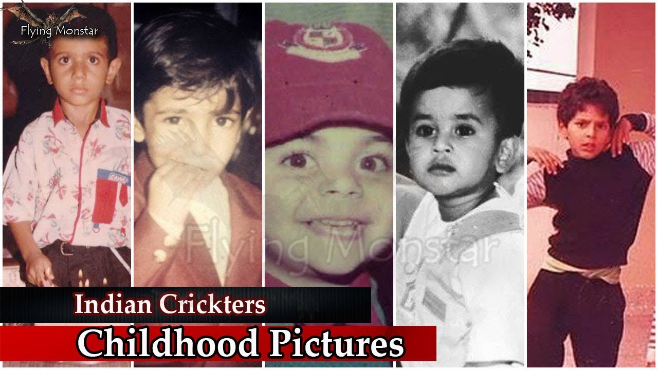 21 Indian Cricketers Childhood Pictures