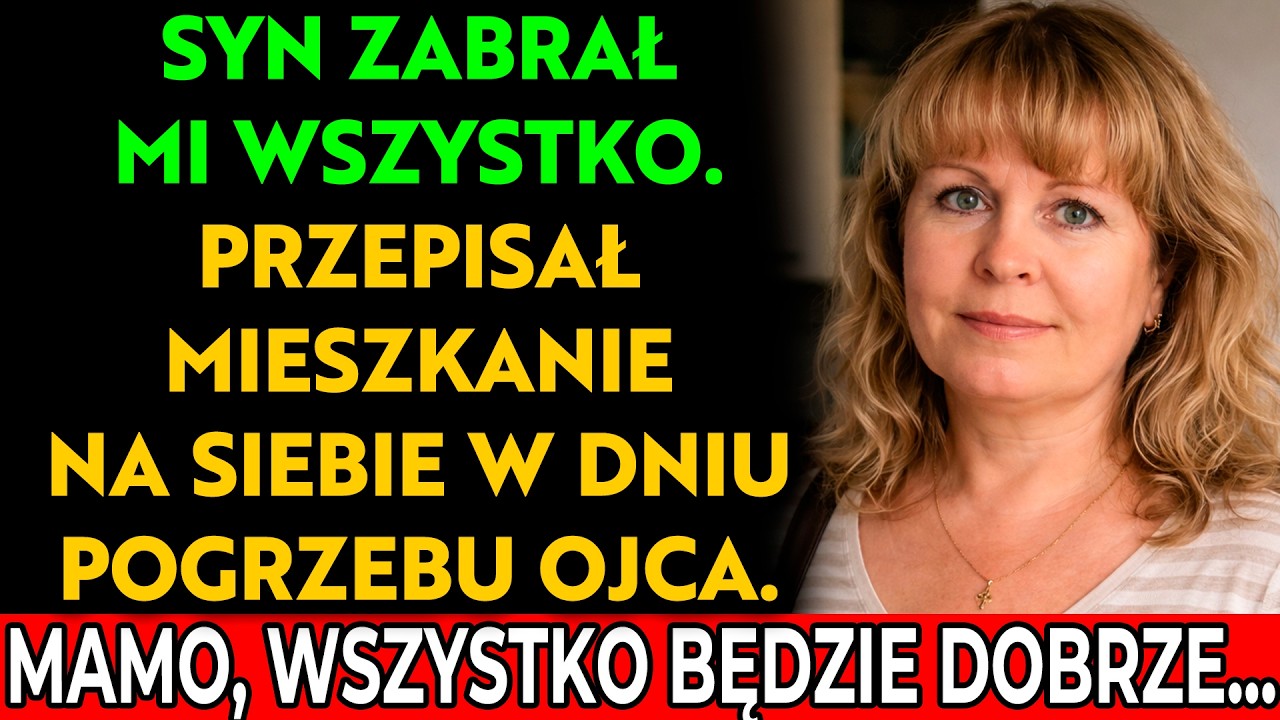 Mój syn odebrał mi WSZYSTKO, oszukując mnie — ale nie miał pojęcia, na co się porywa…