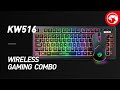 Introducing marvo wireless mouse and keyboard gaming combo  kw516