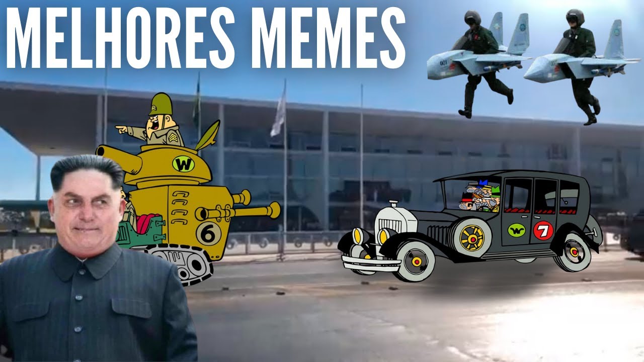 Com desfile militar, Bolsonaro só mostrou a potência do meme